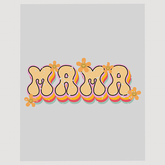 Floral Mama Ready to Press DTF Transfer